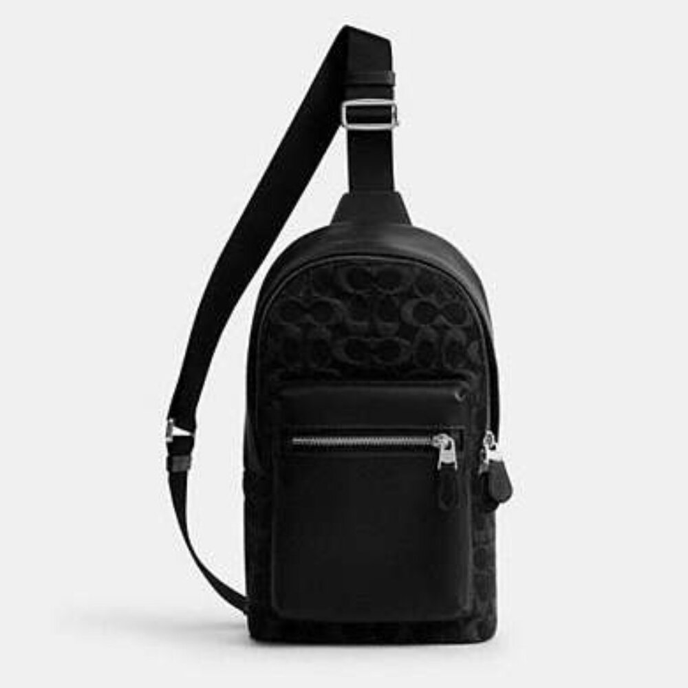 West Pack In Signature Denim - NWT